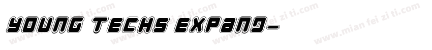 Young Techs Expand字体转换